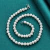 Natural Freshwater Pearl 1Layer  Necklace  for Women, Best for Gift - Image 3