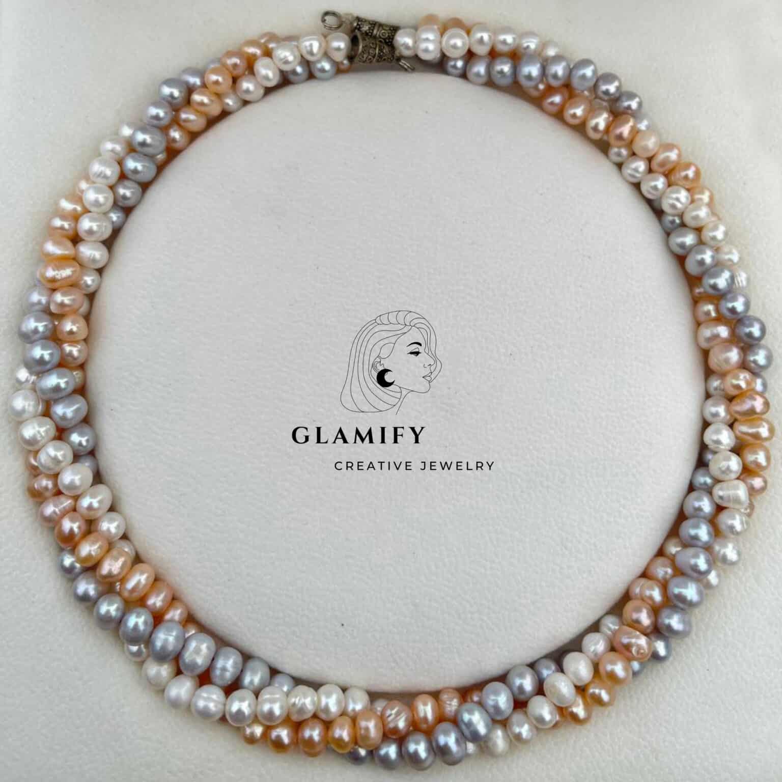 Freshwater Pearls Multi Strand Necklace - glamifybd.com