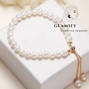 Natural Pearl Bracelet White Pearl