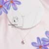 Natural pearl coin necklace 925 Sterling Silver Jewelry - Image 5