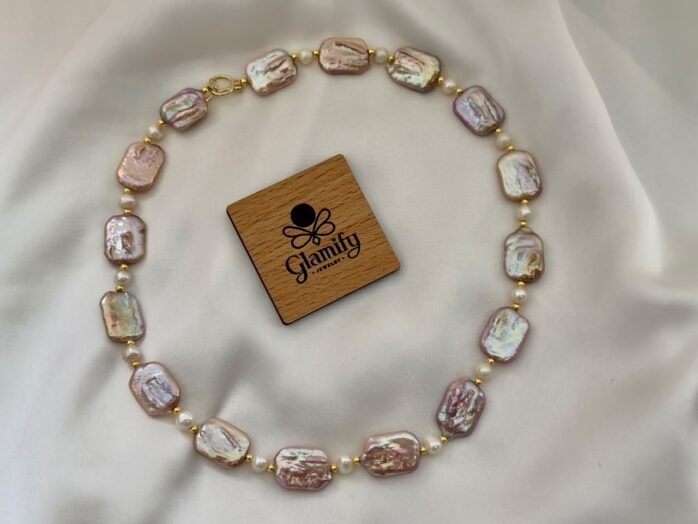 Baroque Pearl Necklace Bangladesh - GlamifyBD