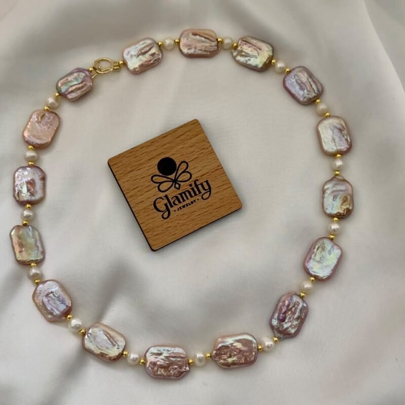 Baroque Pearl Necklace Bangladesh - GlamifyBD