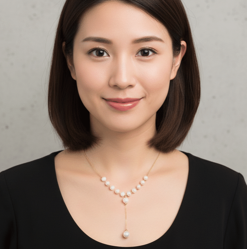 Natural Freshwater Pearl Pendant Necklace