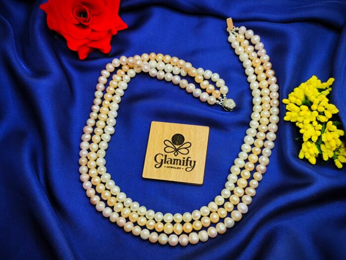 Pearl Panache 7-8mm Freshwater Pearls with Unique Flair - Image 4