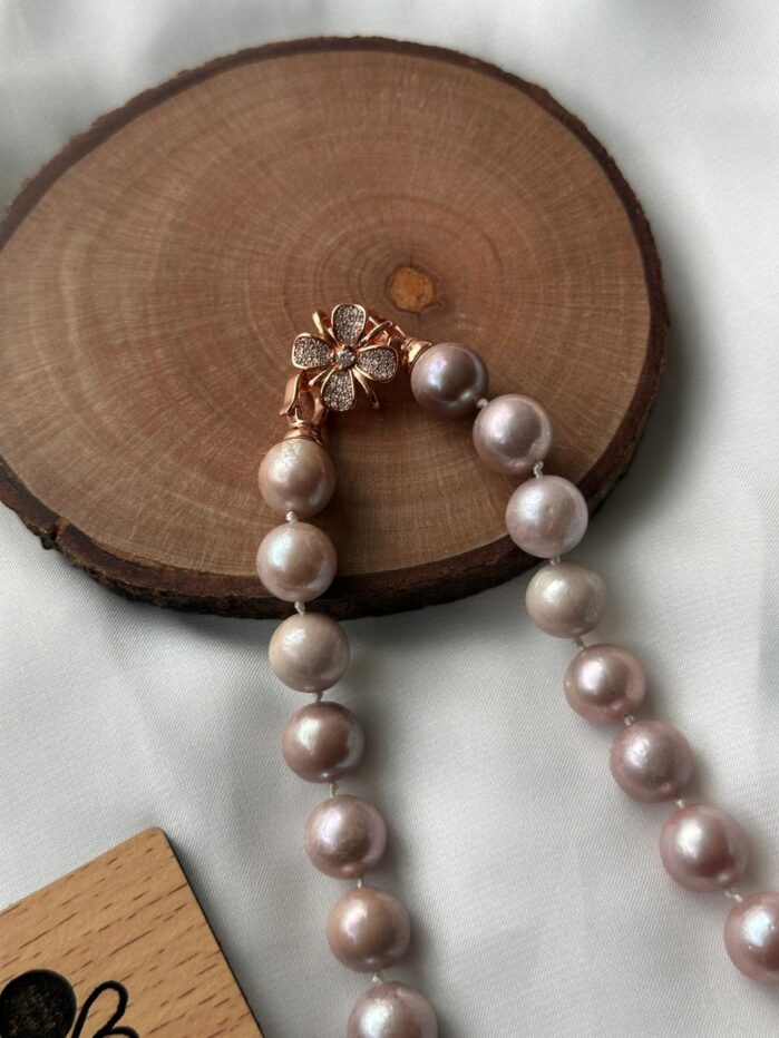 Original Sea pearls Purple Color 12-14 MM - Image 2