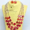 7-8 mm Royal Elegance: 3-Layered Round Pearl Necklace with Exquisite Stones