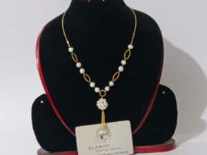 Freshwater pearl necklace Unique Design