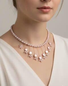 Adorn yourself in elegance with our exquisite pearl necklace! Elevate any outfit with this timeless piece