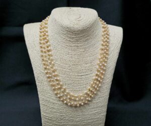 2-3mm Round Freshwater Pearl Necklace Set
