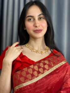 14k Gold-Plated Rice Pearl Choker Necklace with Tercel