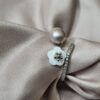 Freshwater Pearl Adjustable Finger Ring – AAAA Grade, 8mm