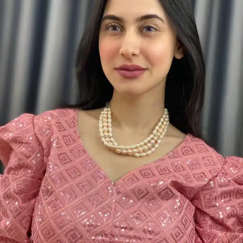 Classic AAA Grade Rice Pearl Choker (8-9mm)