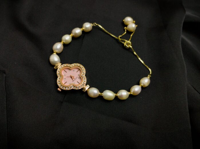 Freshwater Pearl Watch for Women – Adjustable & Water-Resistant - Image 3