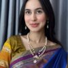 Round and Coin Pearl Necklace Set with Earrings - Image 2