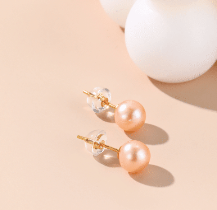 100% Genuine Natural Freshwater Pearl Top Earrings 925 Sterling Silver for Korea Trend - Image 5