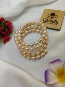 4-Layer Adjustable Freshwater Pearl Bracelet