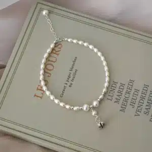 Womens Freshwater Pearl Payel – White Rice Pearls