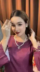 AAA Freshwater Pearl Flower Motif Jewelry Set | 3-in-1 Elegance