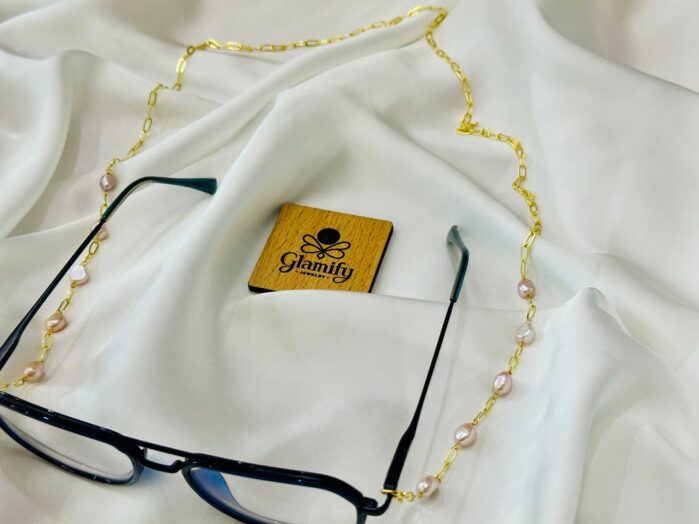 Original Purple Pearl Glass Holder Necklace - Image 3