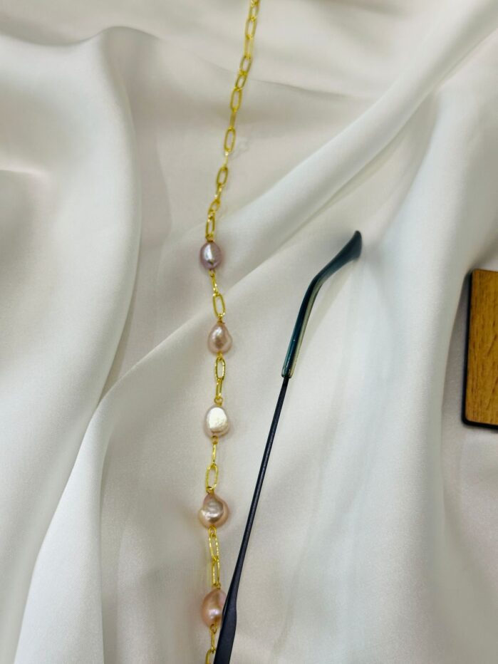 Original Purple Pearl Glass Holder Necklace - Image 4