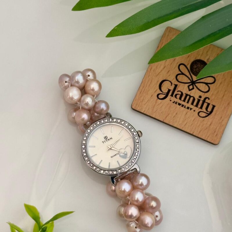 Purple Pearl Watch for Women