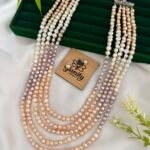 5 Layer Freshwater Baroque Pearl Necklace