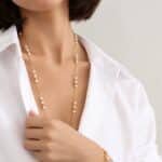 Freshwater Pearl Necklace & Bracelet Set | 32 Inch