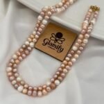 Multicolor Freshwater Pearl Necklace Double Layer