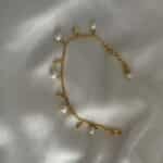 AAA Grade 7mm White Freshwater Pearl Adjustable Bracelet